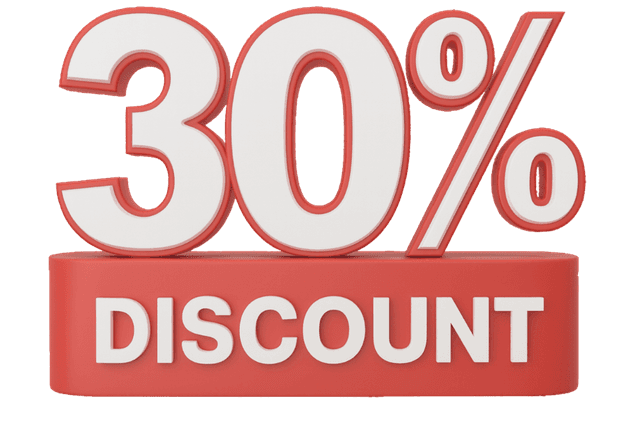 30% Discount