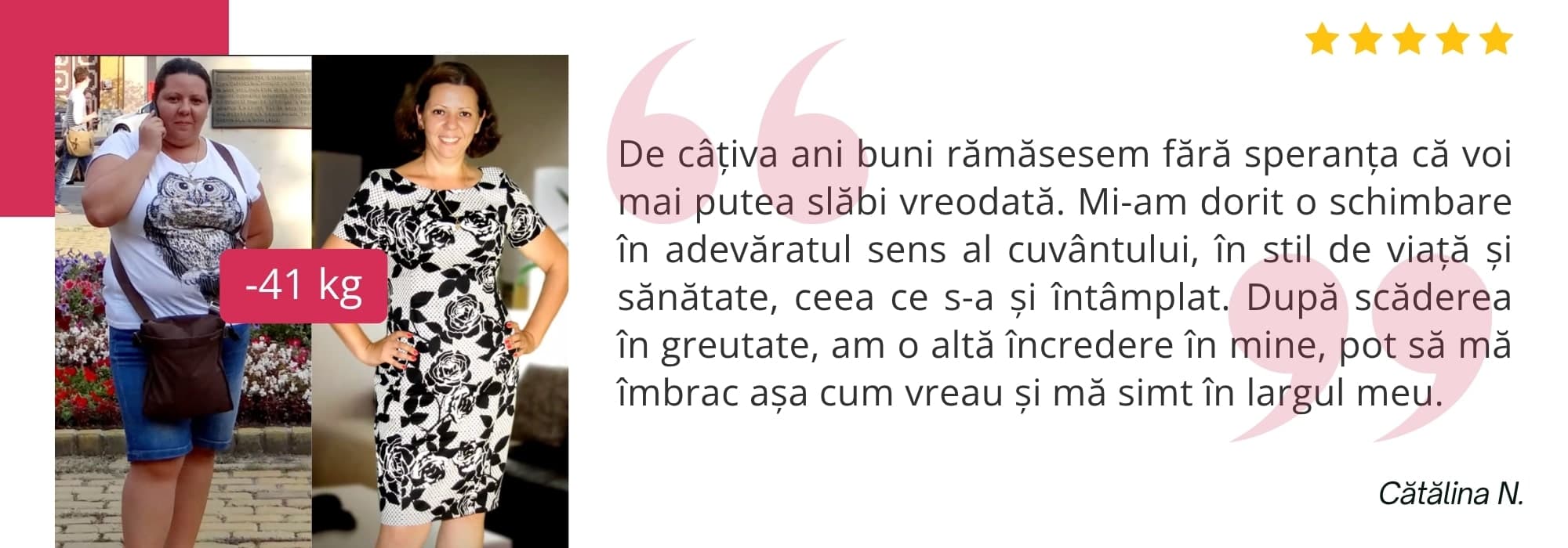 Testimonial pacient Kilostop