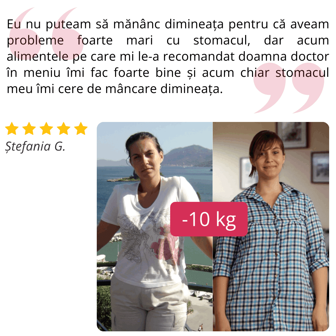 Testimonial Ștefania G.
